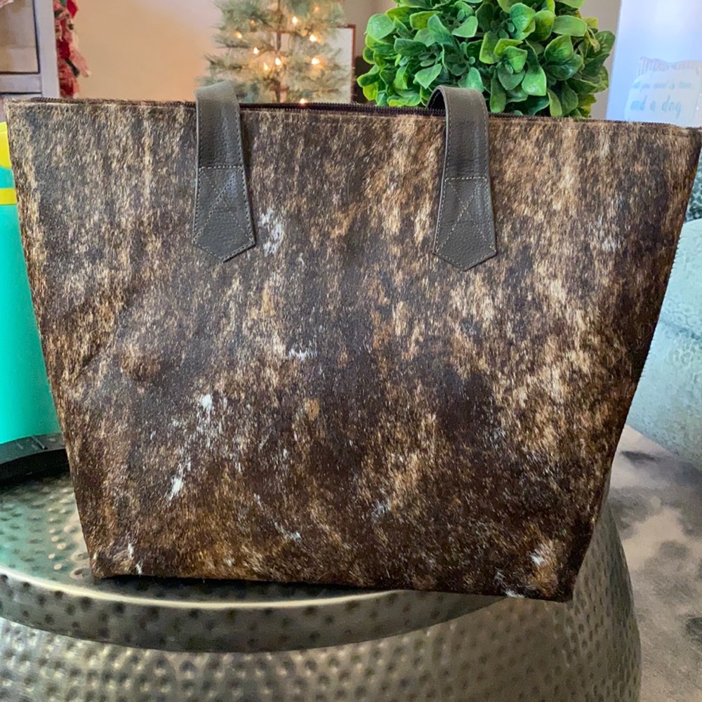Jackson and Hyde Cowhide Tote